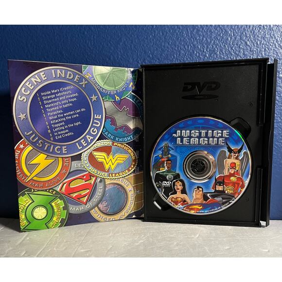 Justice League: Secret Origins (DVD, 2001) Animted - Picture 4 of 6